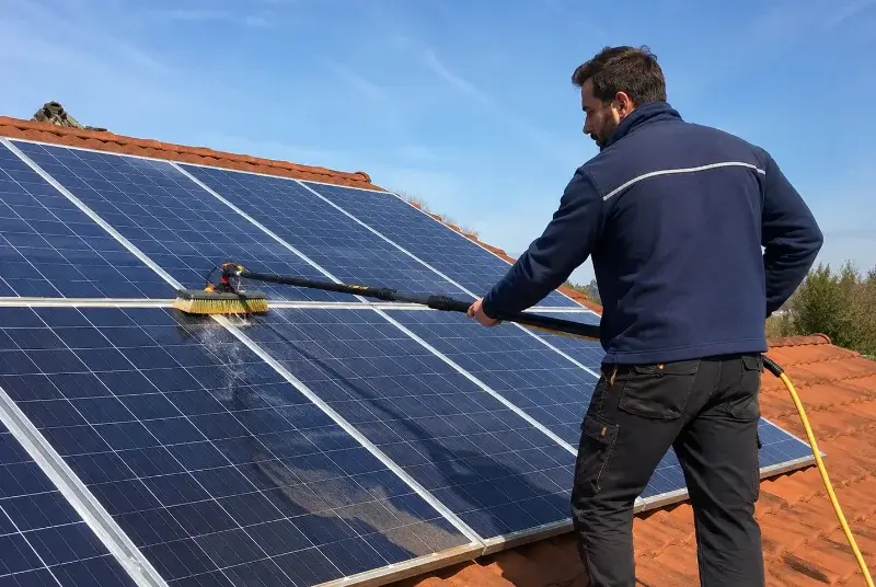 Nettoyage et entretien de panneaux solaires à Valromey-sur-Séran